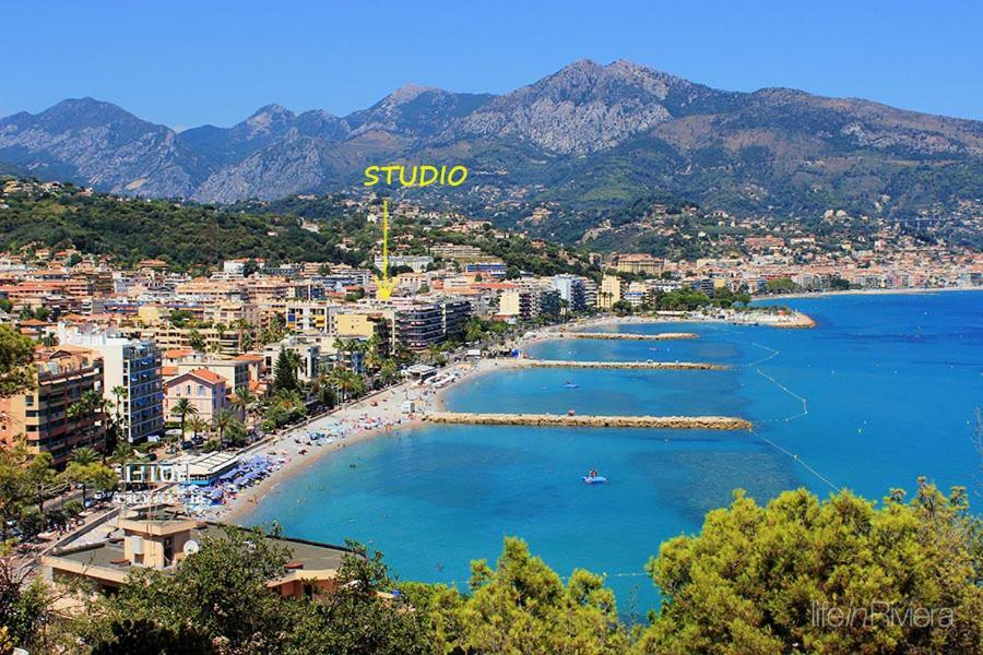 Les Caroubiers Appartement Roquebrune-Cap-Martin Buitenkant foto